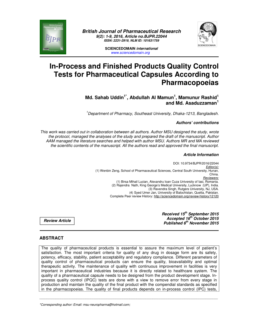 Pharmaceutical guide pdf 2012 free download